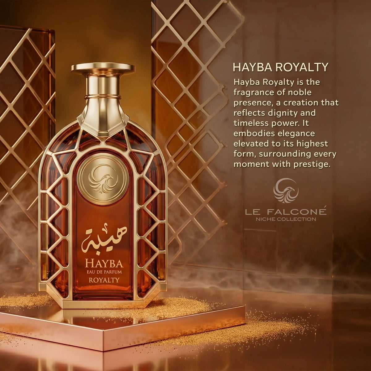 Hayba Royalty | Eau De Parfum for Men  - Le Falcone 
