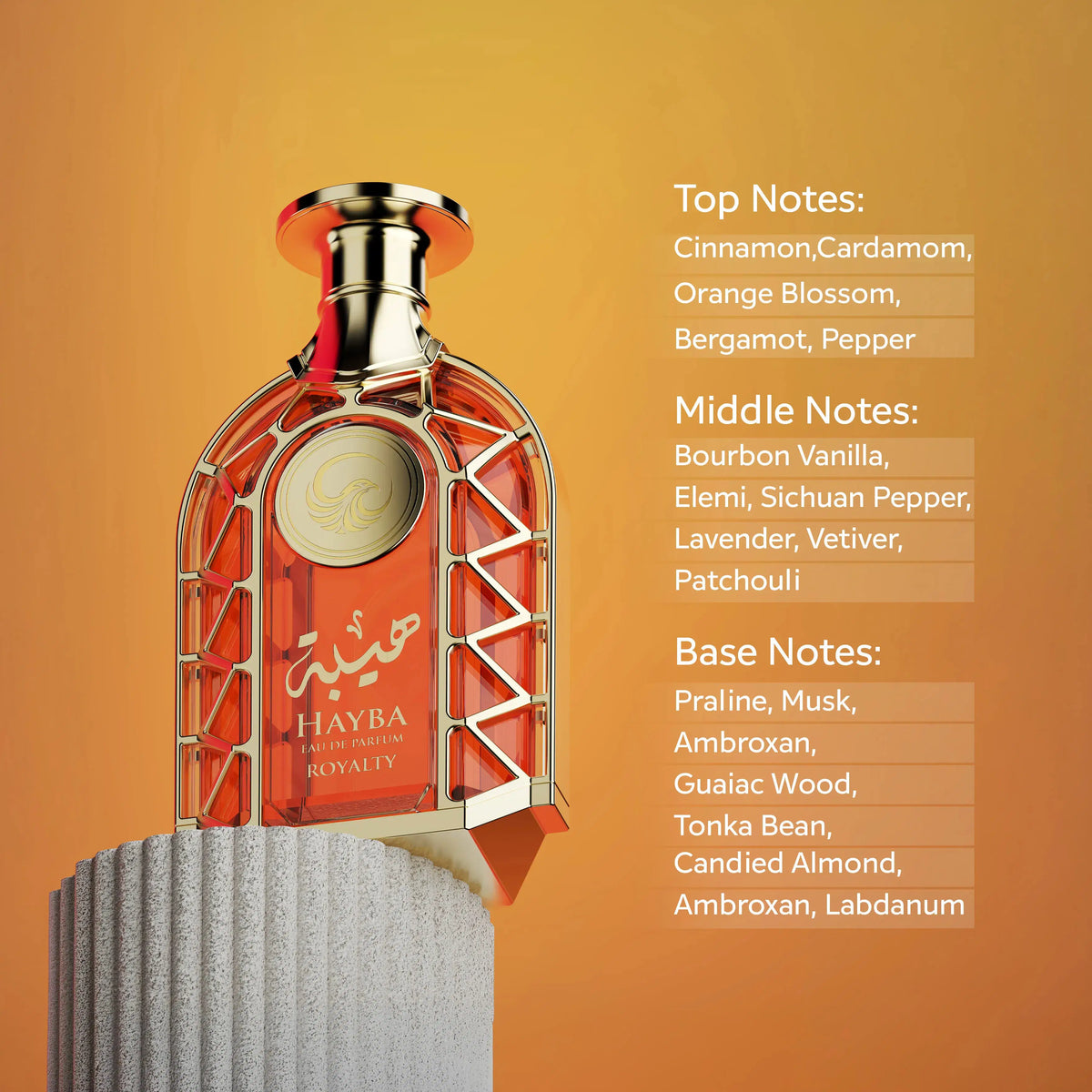 Hayba Royalty | Eau De Parfum for Men  - Le Falcone 